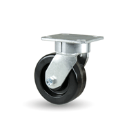 Kingpinless swivel caster