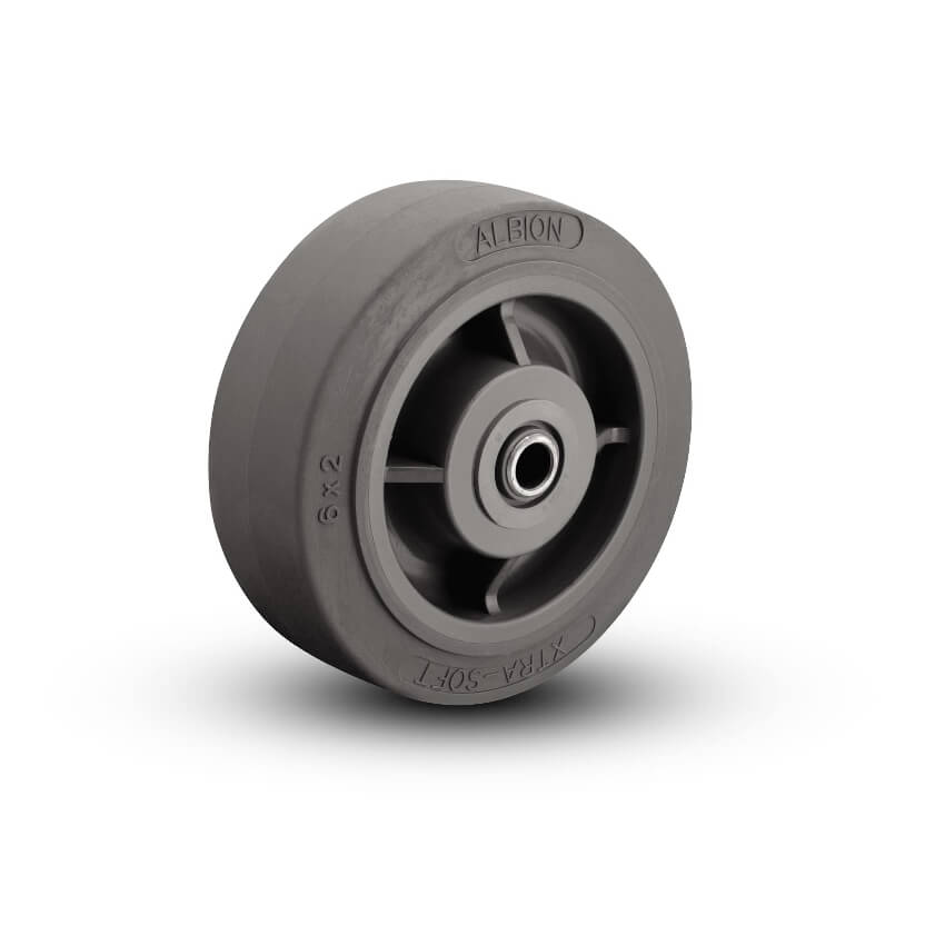 Thermoplastic Rubber on Polypropylene Wheels